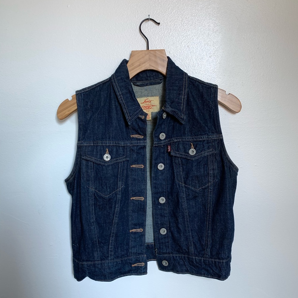Levi’s Blue Jean Vest